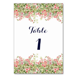 Minimalistische Eenvoudige  roos wijnstok bloemenb Kaart