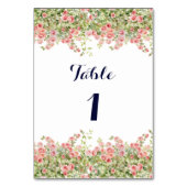 Minimalistische Eenvoudige  roos wijnstok bloemenb Kaart (Voorkant)