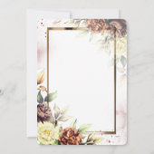 Minimalistische Eenvoudige  Schattige Roze Gouden  Kaart (Achterkant)