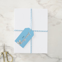 Minimalistische Eenvoudige Tekst Schoolvak Cadeaulabel