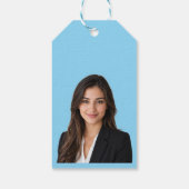 Minimalistische Eenvoudige Tekst Schoolvak Cadeaulabel (Achterkant)