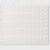 Minimalistische Eenvoudige tic-tac-toe Valentijnsd Cadeaupapier (Vlak)