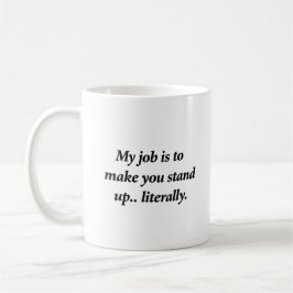 Minimalistische Eenvoudige Typografie Fysiotherapi Koffiemok