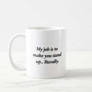 Minimalistische Eenvoudige Typografie Fysiotherapi Koffiemok