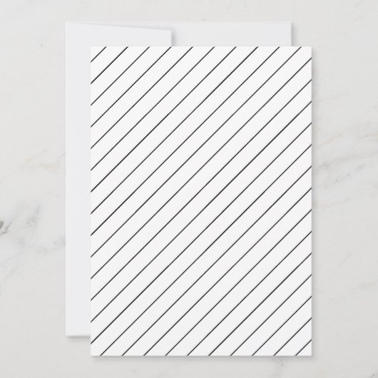 Minimalistische eenvoudige verrassing 60e verjaard kaart (Achterkant)