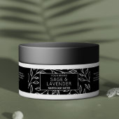 Minimalistische Eenvoudige Zwarte Bloemen 4 OZ Cos