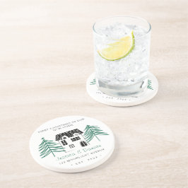 MINIMALISTISCHE EERSTE KERST IN ONS NIEUWE HUIS ZANDSTEEN ONDERZETTER