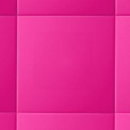 Minimalistische effen kleur Deep Pink Tegeltje