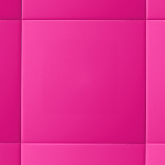 Minimalistische effen kleur Deep Pink Tegeltje
