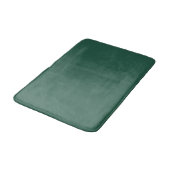 Minimalistische effen kleur donker teal badmat (Gekanteld)