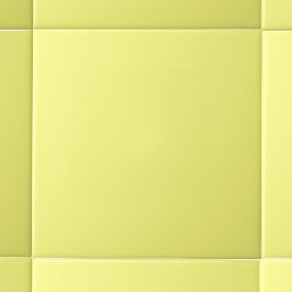 Minimalistische effen kleur | Geel boter Tegeltje