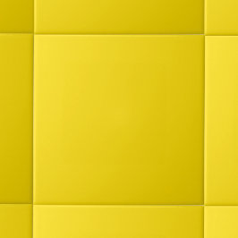 Minimalistische effen kleur | Goudgeel Tegeltje