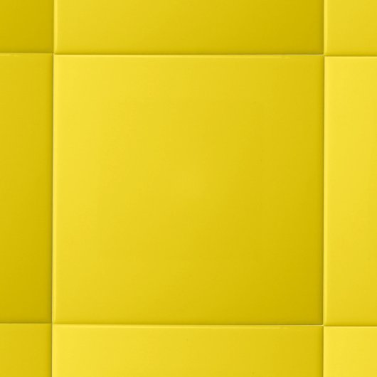 Minimalistische effen kleur | Goudgeel Tegeltje