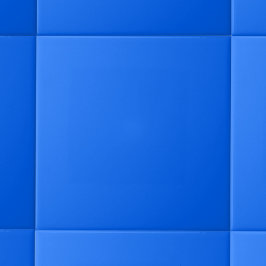 Minimalistische effen kleur helderblauw tegeltje