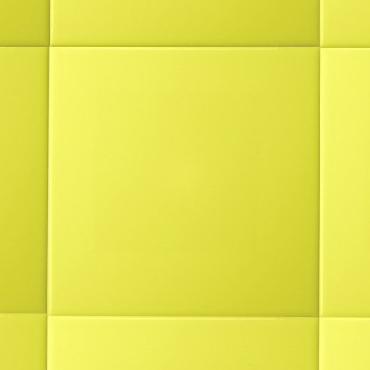 Minimalistische effen kleur | kanariegeel tegeltje