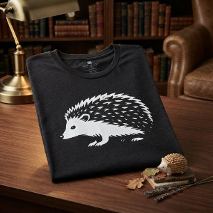 Minimalistische egelwandeling Tri-Blend shirt