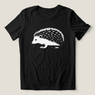 Minimalistische egelwandeling Tri-Blend shirt