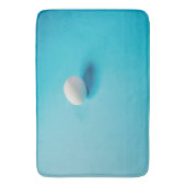 Minimalistische eierbadmat – sereen en sculpturaal badmat (Voorkant Verticaal)