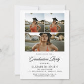 Minimalistische eindexamenfoto's aankondigingen (Achterkant)