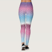 Minimalistische Elegant Golf Design Leggings (Achterkant)