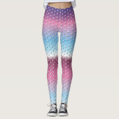 Minimalistische Elegant Golf Design Leggings (Voorkant)
