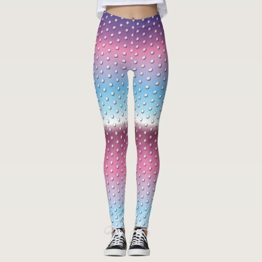 Minimalistische Elegant Golf Design Leggings (Voorkant)