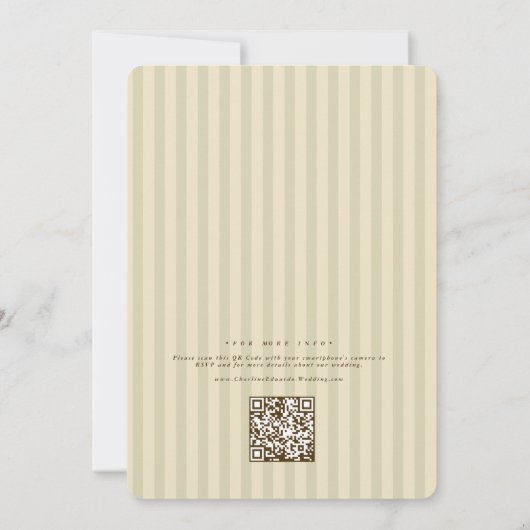 Minimalistische Elegant Neutral Details-Kaart Kaart (Achterkant)