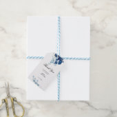 Minimalistische Elegante Bedankje Favoriet Geschen Cadeaulabel (Met Touw)