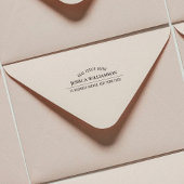 Minimalistische Elegante Bedrijfsnaam Professionee Rubberstempel