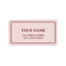 Minimalistische Elegante Bleke Roze Roos