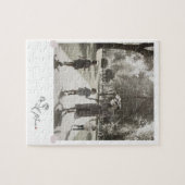 Minimalistische Elegante Bloemmoeder Legpuzzel (Horizontaal)