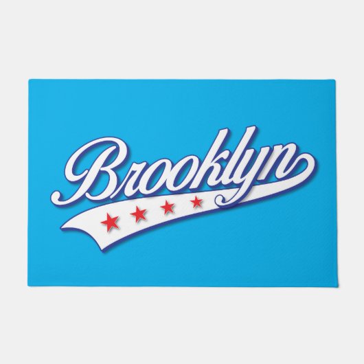 Minimalistische Elegante Brooklyn Design Deurmat (Voorkant)