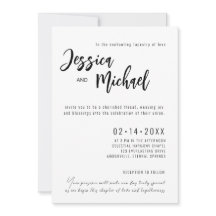 💍 minimalistische elegante bruiloft