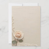  minimalistische elegante bruiloft Save the Date (Achterkant)