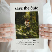 Minimalistische elegante chique bruiloft | Foto sc Save The Date
