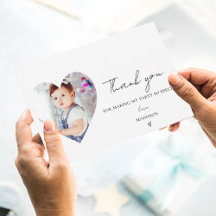 Minimalistische Elegante Eerste Verjaardagsfoto Da