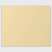 Minimalistische Elegante Effenvoudige Chic Perzik  Cadeaupapier (Vlak)