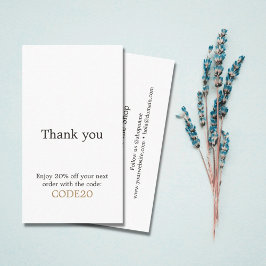 Minimalistische Elegante Faux Gold Heart Shop Kortingskaartje