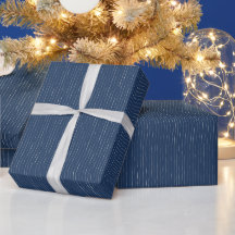 Minimalistische Elegante Galactische Blau Festive