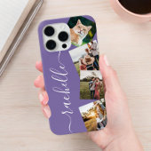 Minimalistische elegante gepersonaliseerde fotocol Case-Mate iPhone case