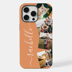 Minimalistische Elegante Gepersonaliseerde Fotocol iPhone 15 Pro Max Case
