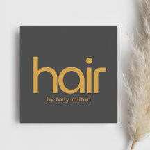 Minimalistische Elegante Gouden Donker Grijze Salo