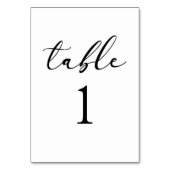 Minimalistische Elegante Klassieke Basic Wedding Kaart (Achterkant)