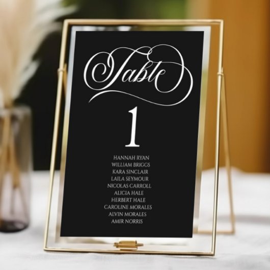 Minimalistische Elegante Klassieke Basic Wedding Kaart