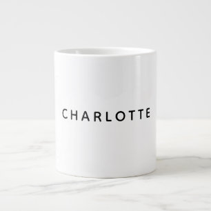 Minimalistische Elegante Klassieke Professioneel E Grote Koffiekop