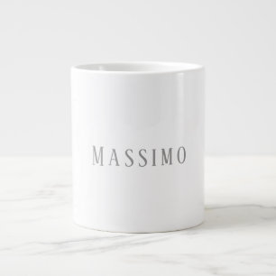 Minimalistische Elegante Klassieke Professionele E Grote Koffiekop