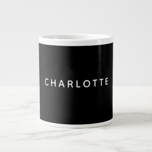 Minimalistische Elegante Klassieke Professionele E Grote Koffiekop