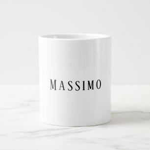Minimalistische Elegante Klassieke Professionele E Grote Koffiekop