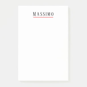 Minimalistische Elegante Klassieke Professionele E Post-it® Notes