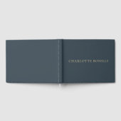 Minimalistische Elegante Klassieke Professionele H Gastenboek (Volledig)